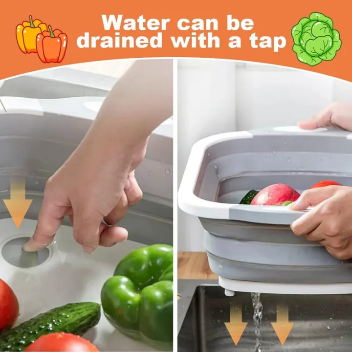 Foldable chopping board