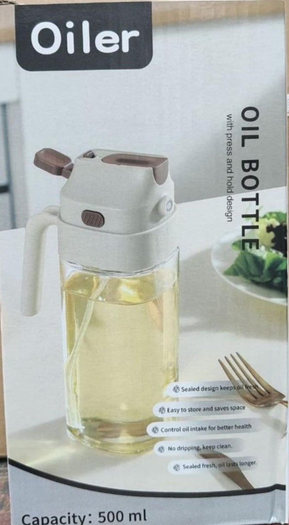 500ml reusable oil bottle
