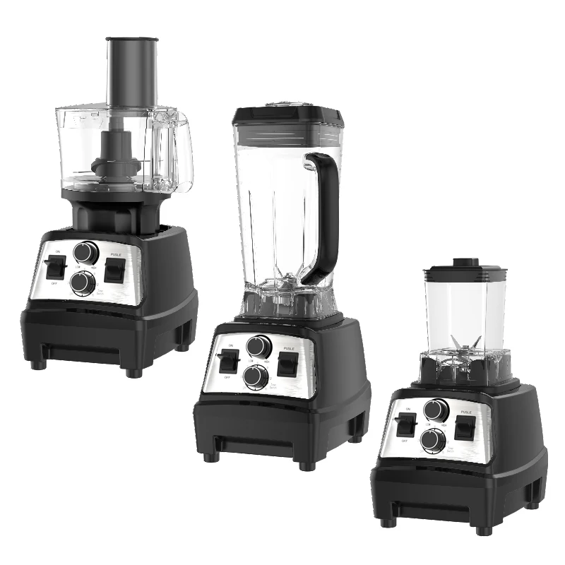 3 in 1 household blender and food processor set with 2L blender jar. 2000watts