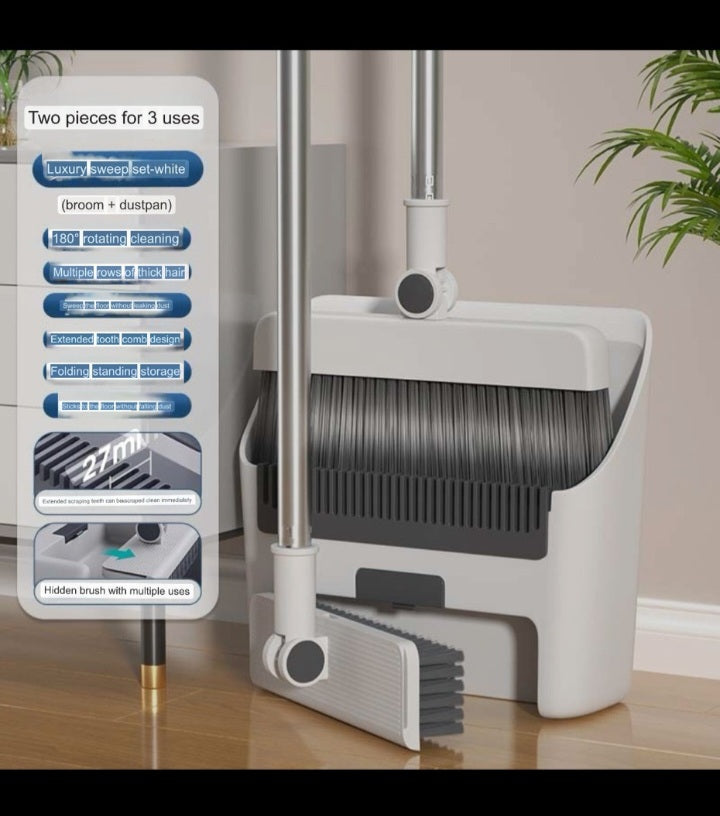 Portable Foldable Sweeper Set