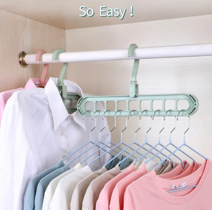 Multifunctional Clothes Drying Magic Hanger