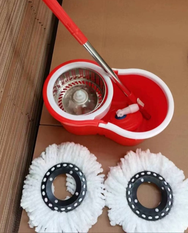 Household Mop And Bucket set with extra mop head