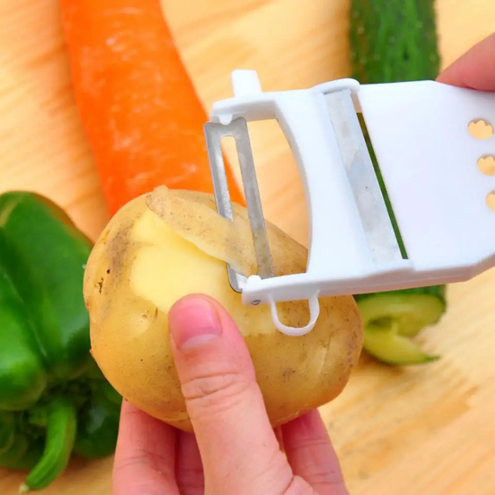 multifunctional Crinkle Cutter and vegetable peeler