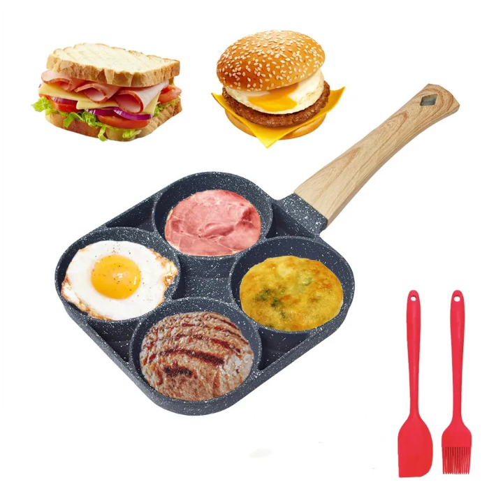 Four Holes Frying Pan