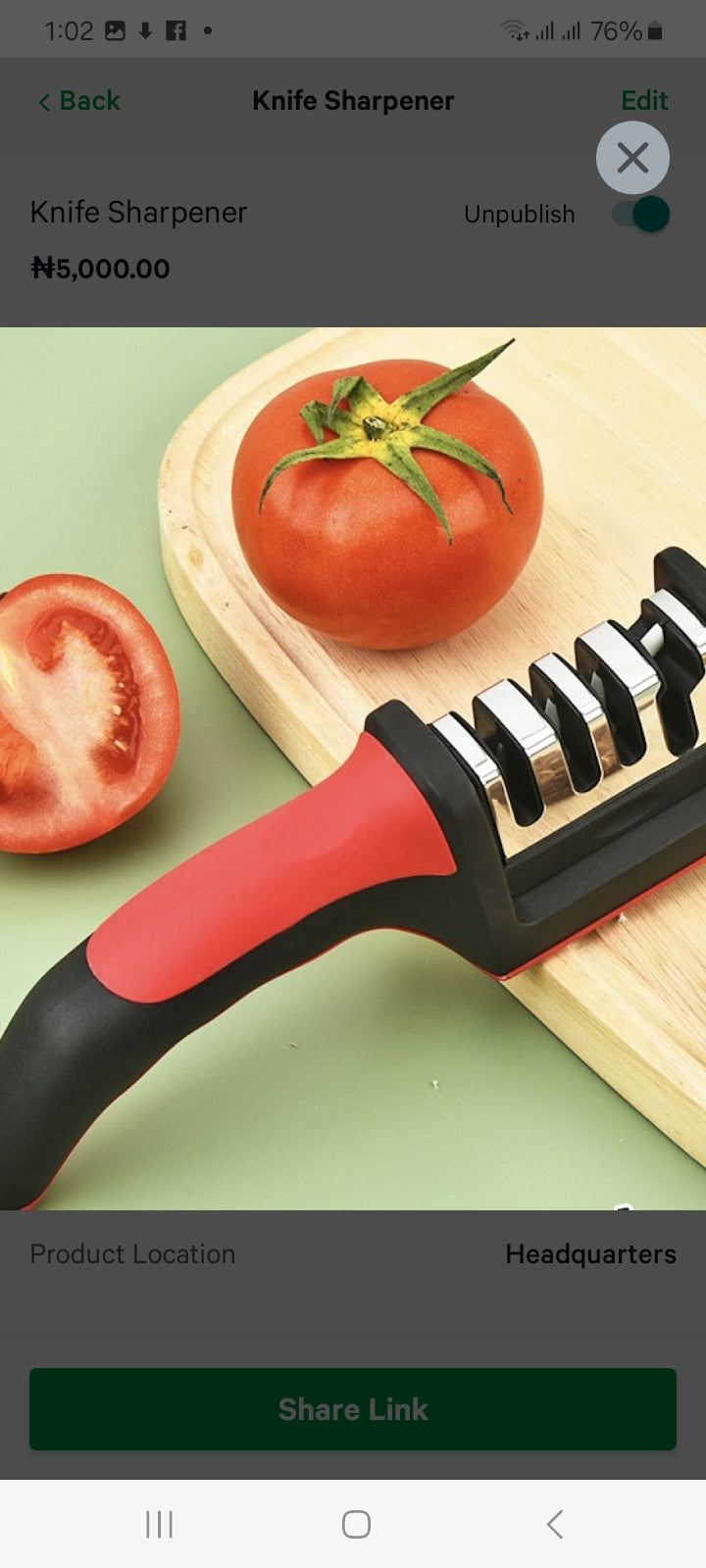 Knife Sharpener