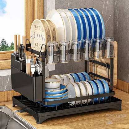 Two Layer plate Rack