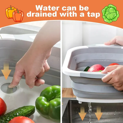 Foldable chopping board