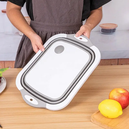 Foldable chopping board