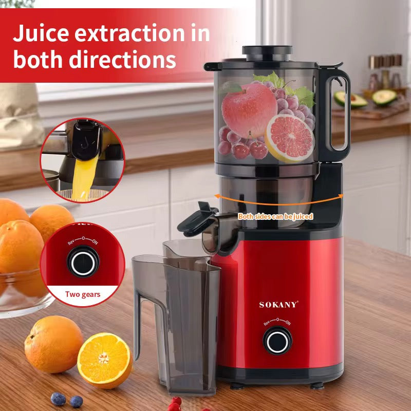 Sokany Slow Juicer 01009 800watts whole fruits high yield slow juicer.
