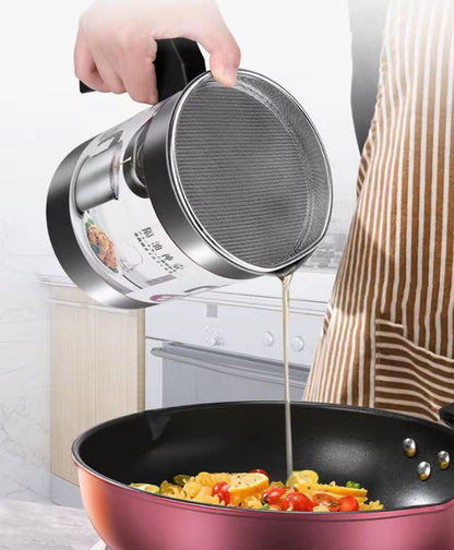 Household Oil Filter Pot