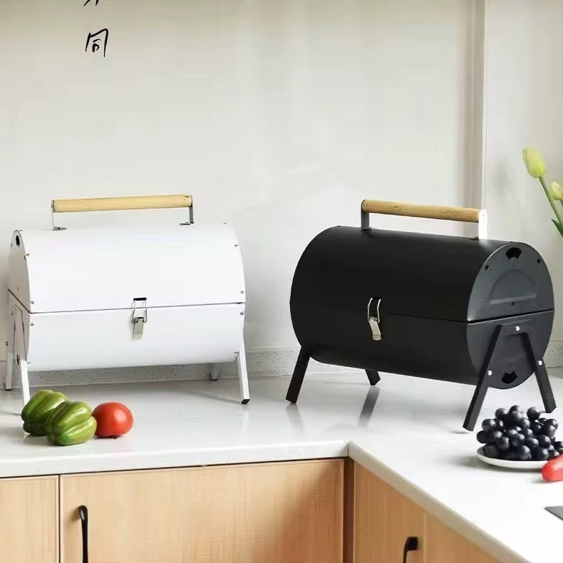 Double sided Freestanding Charcoal BBQ Grill