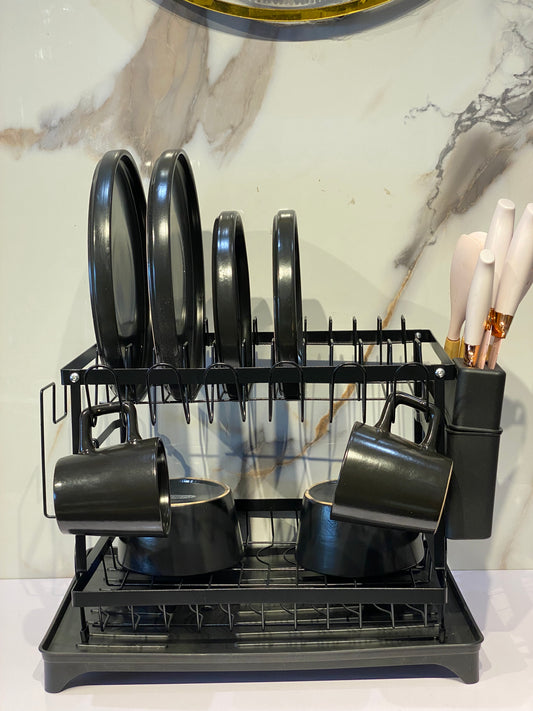 Multifunctional bowl rack