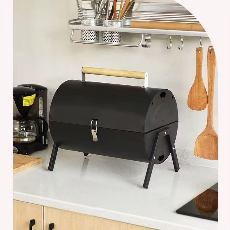 Double sided Freestanding Charcoal BBQ Grill