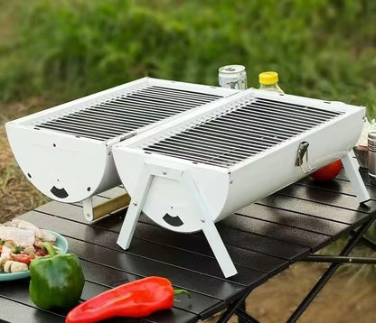 Double sided Freestanding Charcoal BBQ Grill