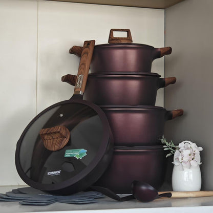 15 piece granite cookware set