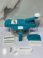 Multifunctional manual food processor