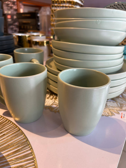 16 Piece Mint Dinner Set YL16-6001