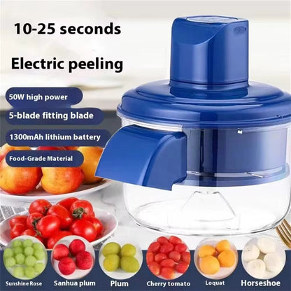 Trendy rechargeable fruits and vegetables peeler