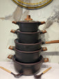 15 piece granite cookware set