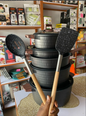 13 piece UCC life Granite Cookware