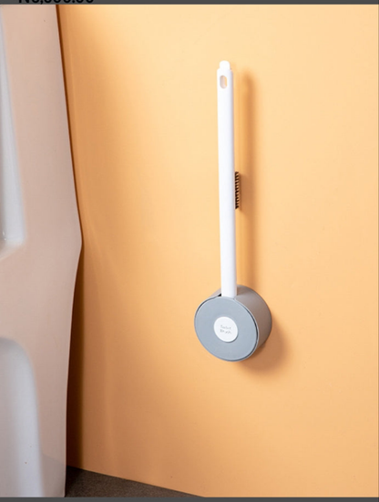 New Wall Mounted Silicon Toilet Brush