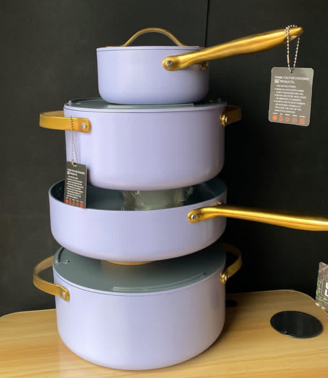 7 Piece Luxury Cookware with Ceramic Coating (U-PS0107)