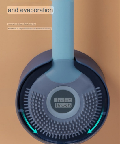New Wall Mounted Silicon Toilet Brush
