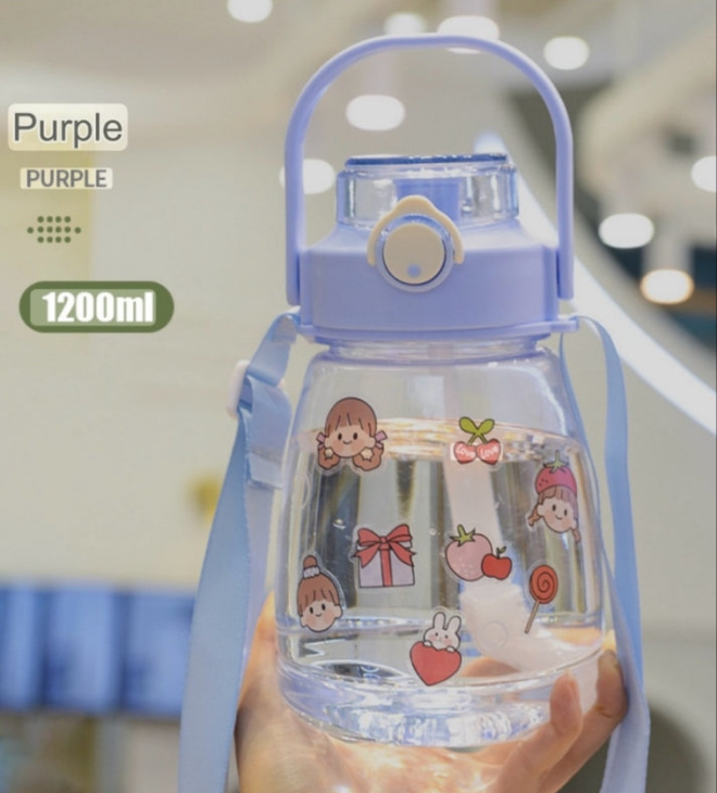 1200ml Cute Water Bottle