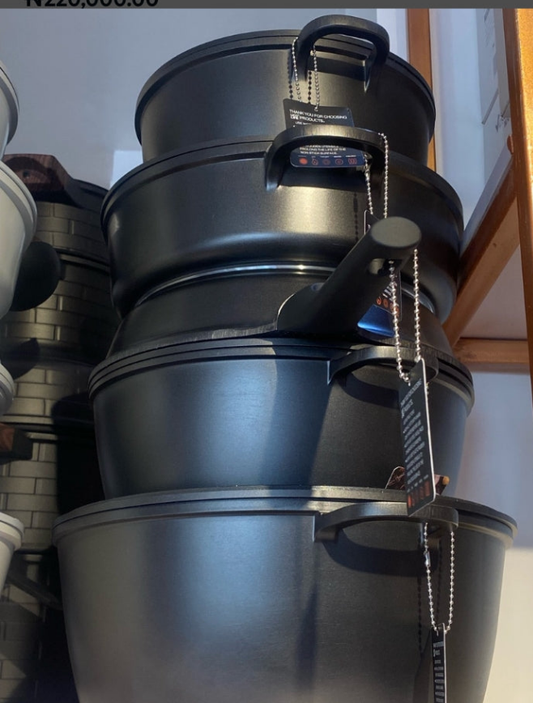 11 piece Granite cookware set with Granite Lids
