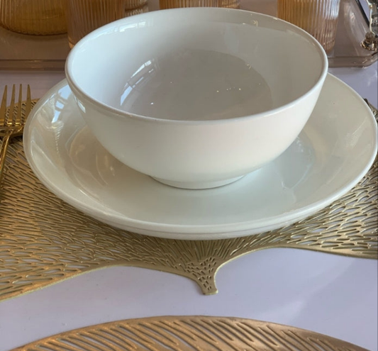 Ceramic Round Breakable Plate