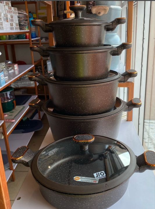 JIO Granite Cookware Set 10 Piece J1810