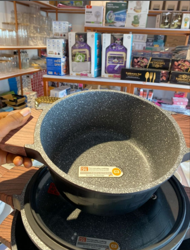 13 piece UCC life Granite Cookware