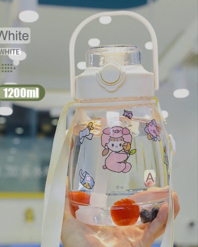 1200ml Cute Water Bottle