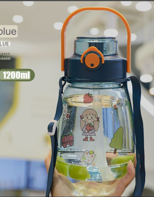 1200ml Cute Water Bottle
