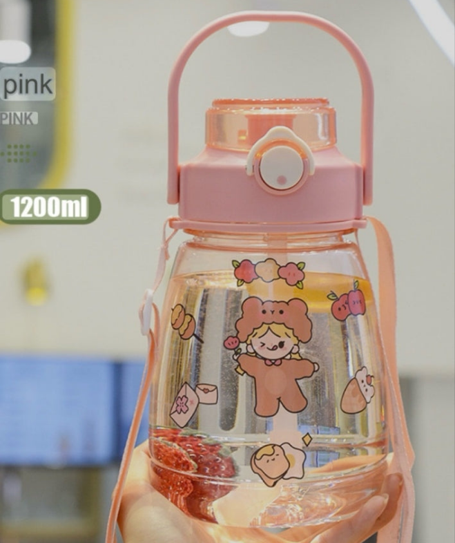 1200ml Cute Water Bottle