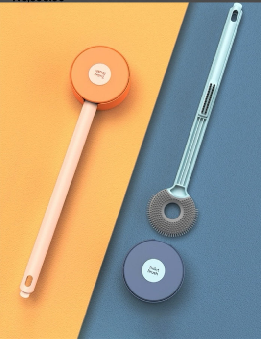 New Wall Mounted Silicon Toilet Brush