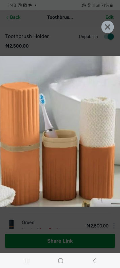 Toothbrush Holder
