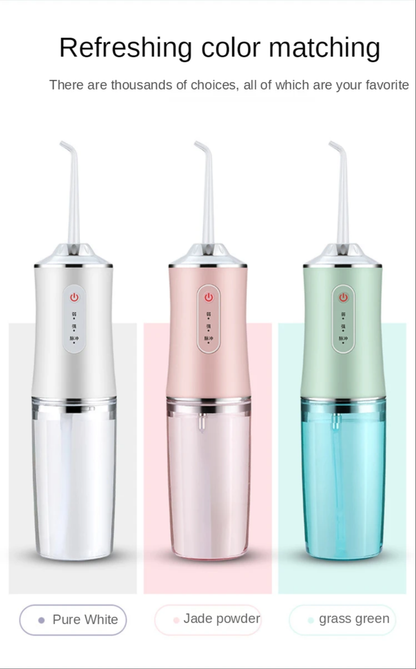 Tooth cleaning, Tarter remover, Dental Floss, water Jet Oral irrigator