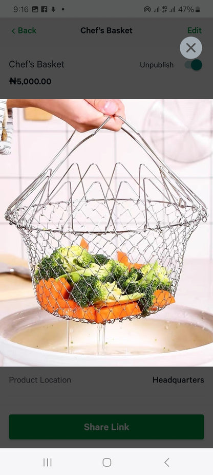 Chef's Basket