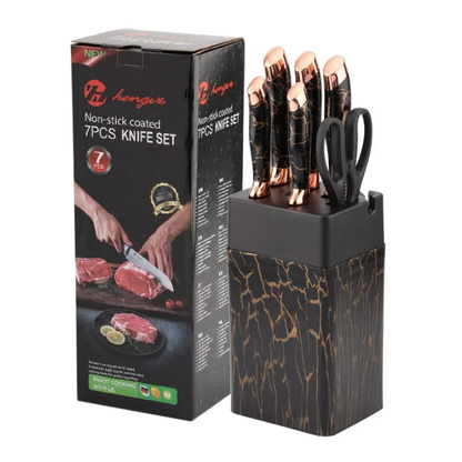 7 Pieces Chef Knife Set