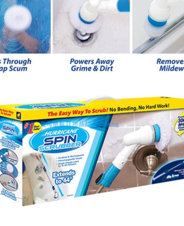 Rechargeable Spin Scrubber