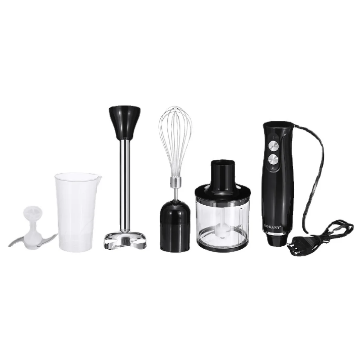 4 in 1 Sokany immersion blender set WK-1710-4