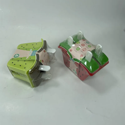 Strawberry shaped Popsicle  mould