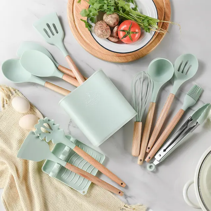 13 Pieces Silicone Cooking Utensils Set