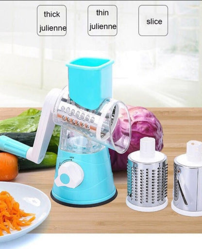 Drum style vegetable cutter