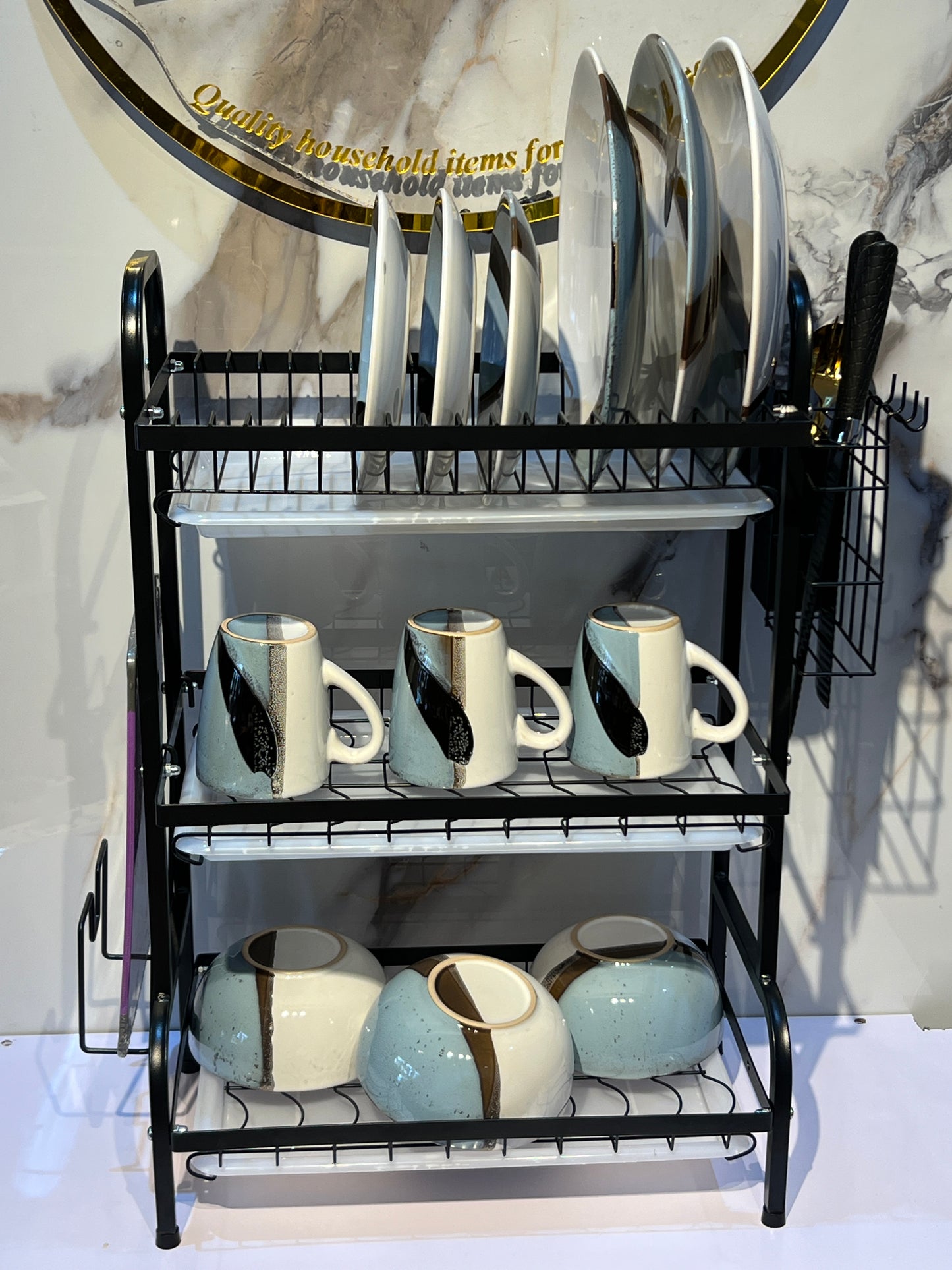 3 Layers Dish  Rack