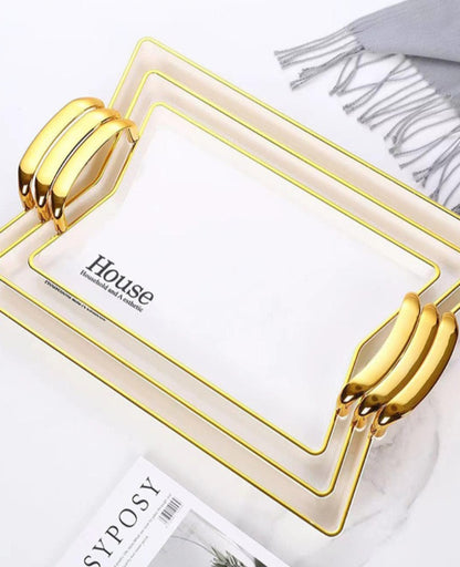 Acrylic tray set