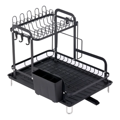 Kitchen Storage Rack with draining hose