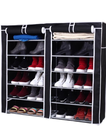 EasyCare Double Sided 6 Layer Shoe Rack