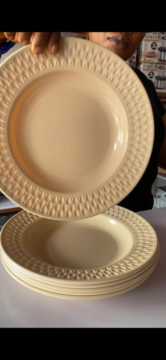 5pcs melamine plate 11010